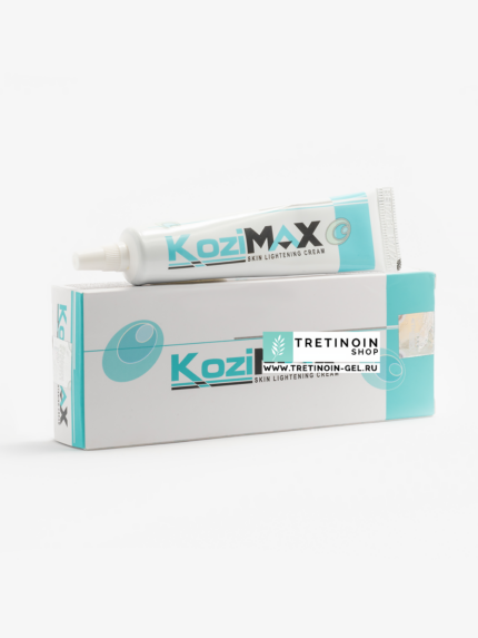 Kozimax Cream - Kojic Acid 5% + Vitamin C 10% + Arbutin 1% + Vitamins A+E
