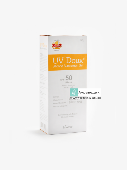 UV-Doux Mineral Sunscreen SPF 50 PA+++ - Brinton- - Auravedic