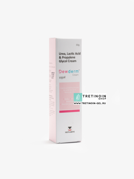 Dewderm Cream - Urea + Lactic Acid + Glycol -Menarini - Tretinoin-Shop