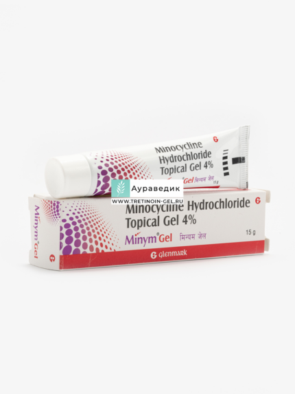 Minym Gel - Minocycline 4% - Glenmark - Auravedic