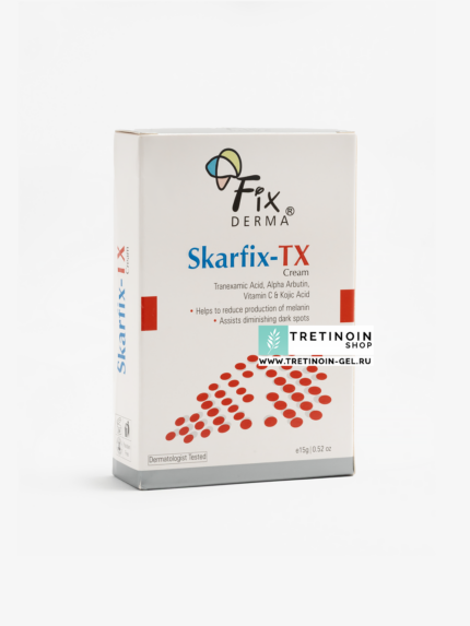 Scarfix-TX Cream - Tranexamic + Alha Arbutin + Vitamin C + Kojic Acid - INCI - Fixderma - Tretinoin-Shop