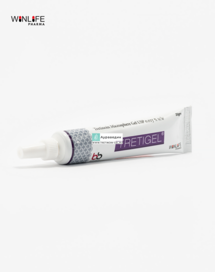 Tretigel-0,025% - Tretinoin as Microspheres - INCI - Winlife - Auravedic